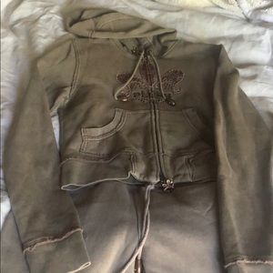 Plush Brand  sweatshirt w/matching pants
